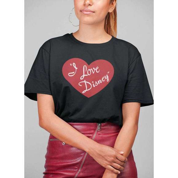 LaraCoey Tops - I Love Lucy Disney Classic Unisex T Shirt